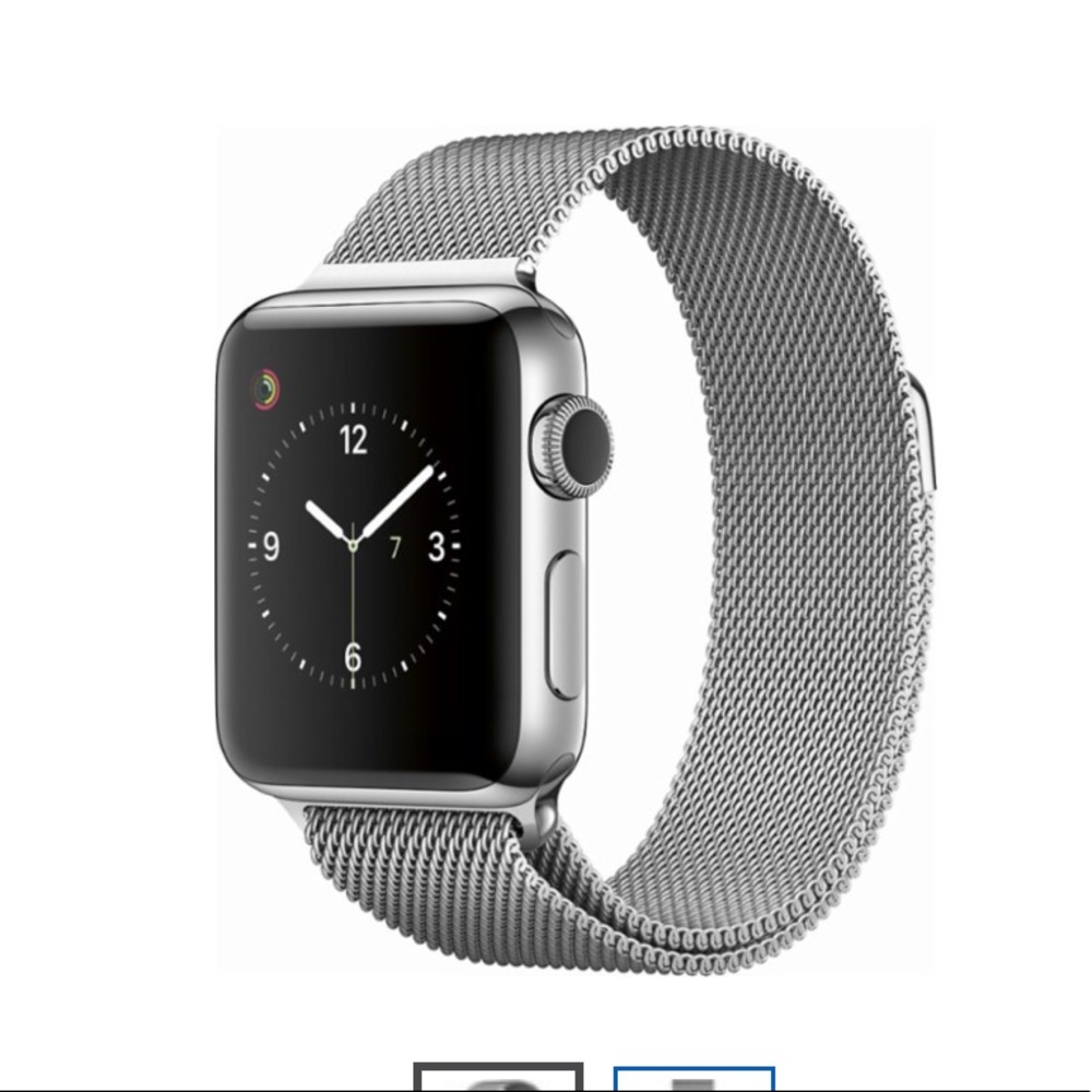 APPLE WATCH STAINLESS STEEL 2 BANDS SERIES 2